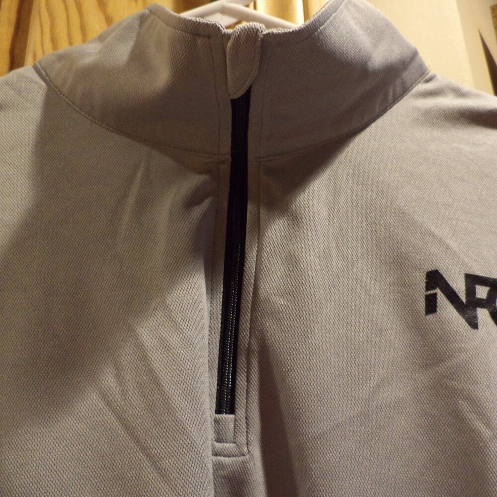 NFQ 1/4 ZIP PULLOVER Jacket GREY - LONG SLEEVE - Size: XL - Picture 4 of 8